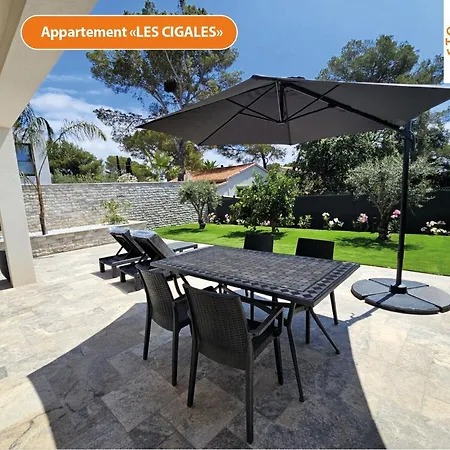 Apartament Etoile Du Berger 3 Et 4 Jardin Individuel Et Piscine Chauffee En Saison - La Et Les Plages 450 M